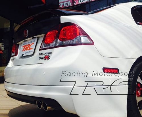 ไฟทับทิมในกันชนข้าง CIVIC 2009 LED แดง V.2 (Side Marker Light) Style U.S.A